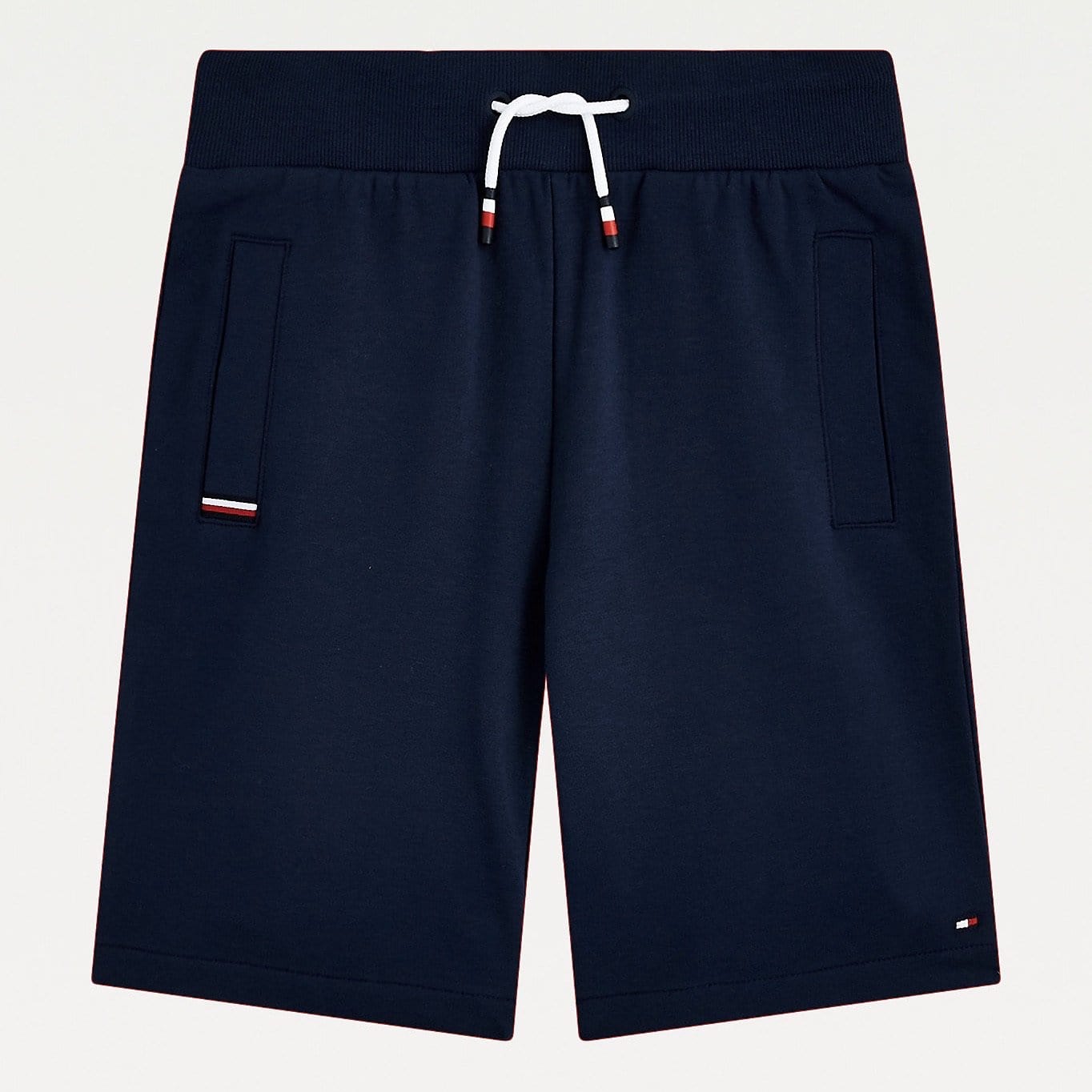 TOMMY HILFIGER - Rib Sweatshorts - Navy