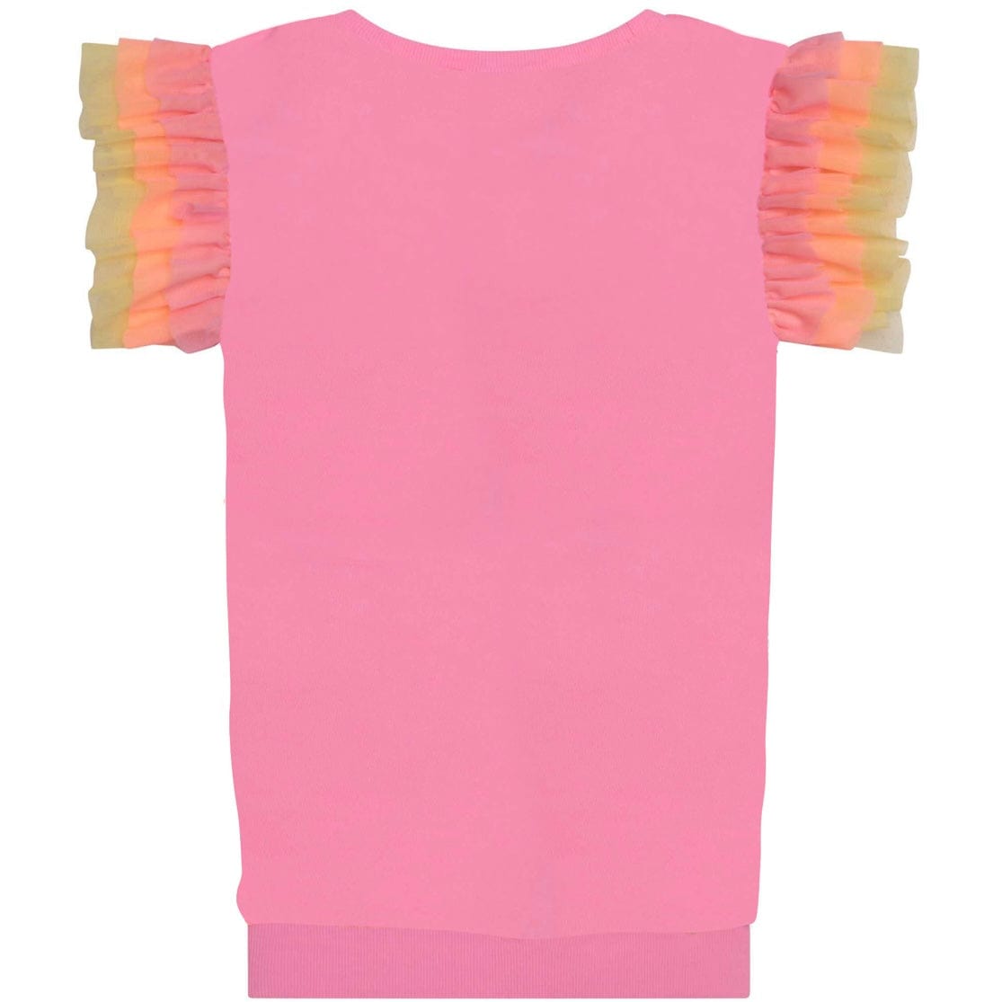 BILLIEBLUSH - Sequin Ruffle Dress - Peach