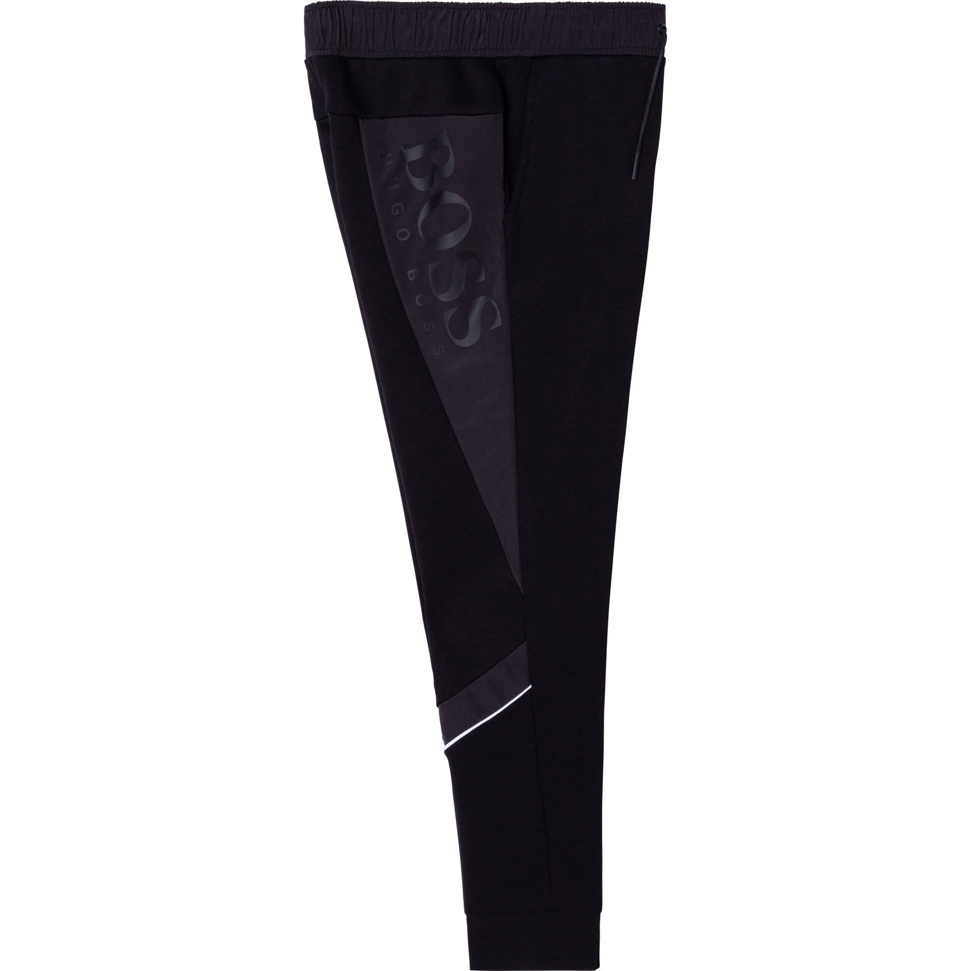 HUGO BOSS - Boys Two Piece Tracksuit Set - Black