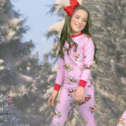 SAL & PIMENTA - Busy Santa Pyjamas - Pink
