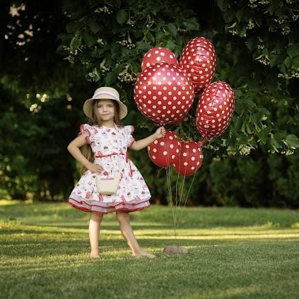 Daga - Tea Party Dress - Red