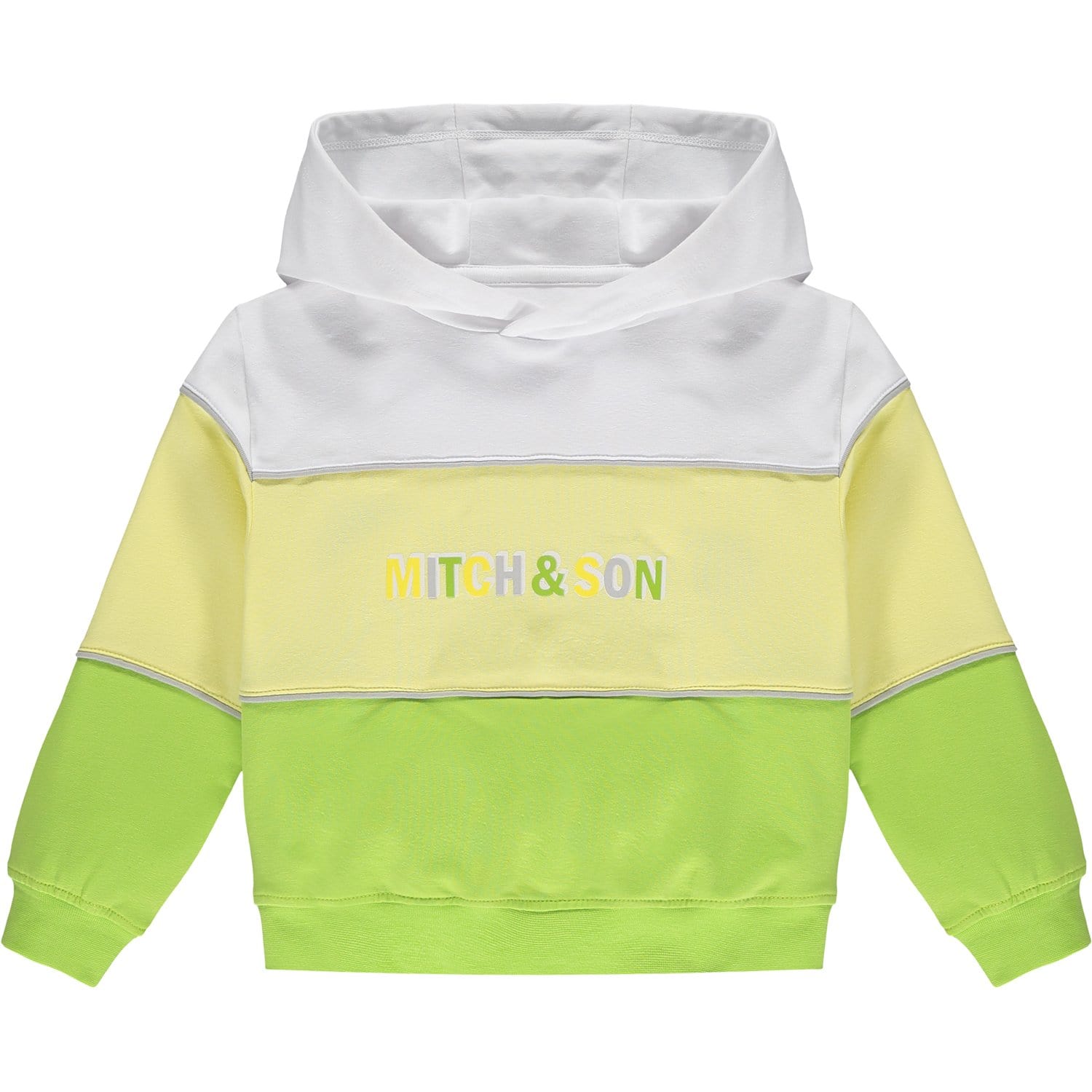MITCH & SON - Bryson Colour Block Tracksuit - Lime