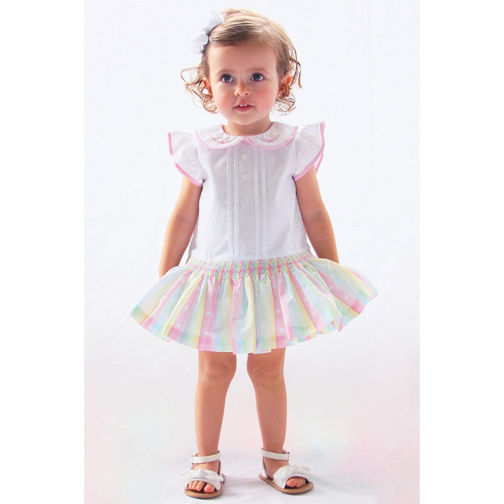PRETTY ORIGINALS - Rainbow Dress   - Multi