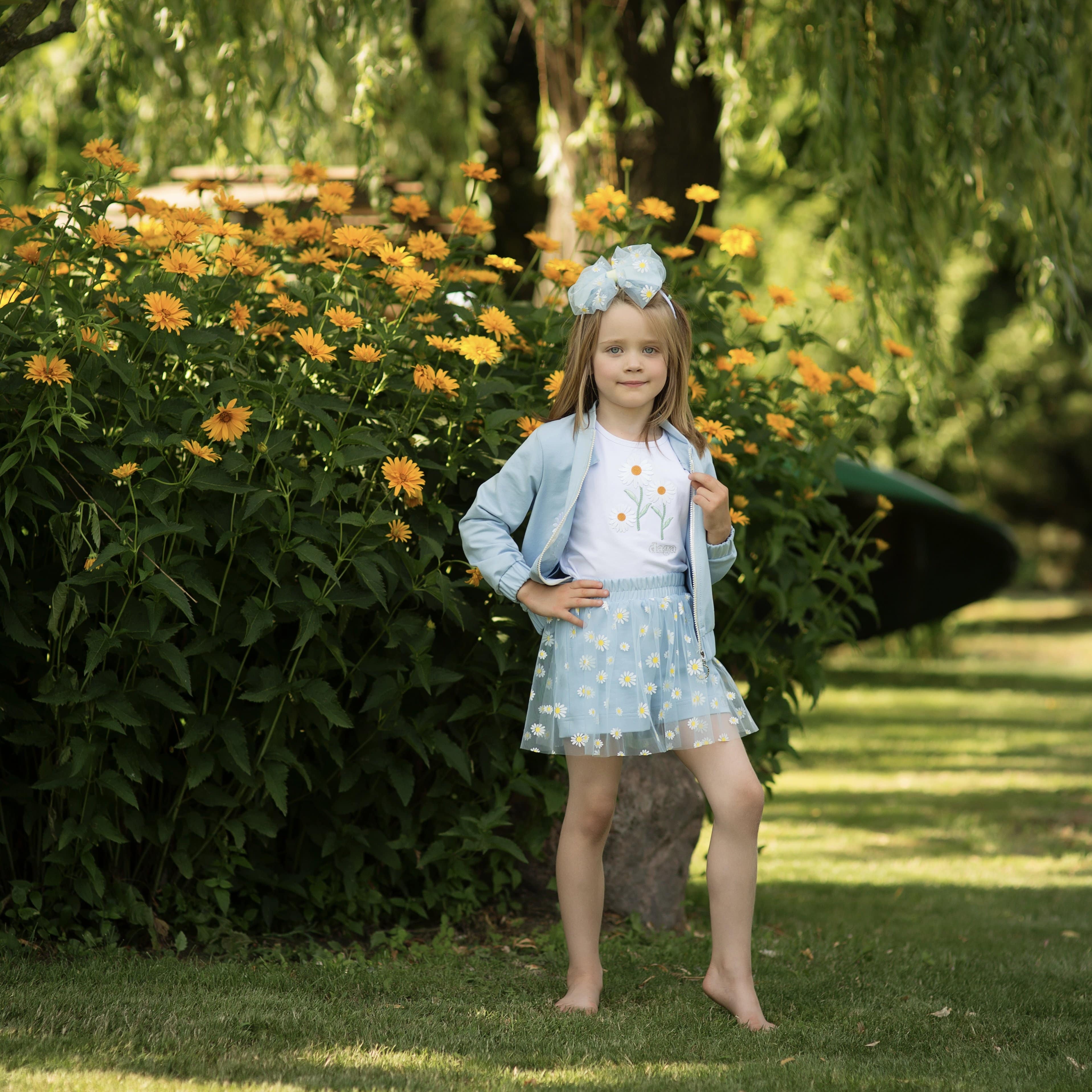 Daga -Daisy Short Set - Blue