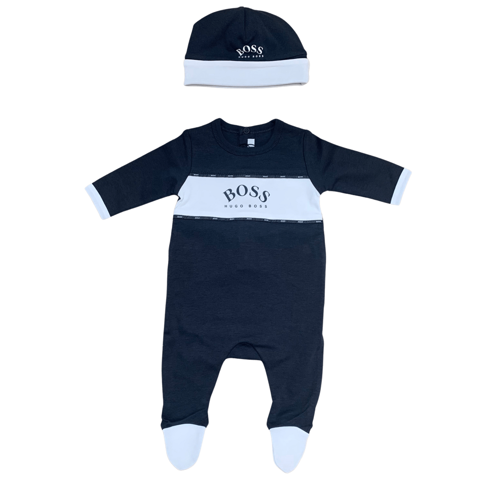HUGO BOSS Pyjamas Hat Set Navy