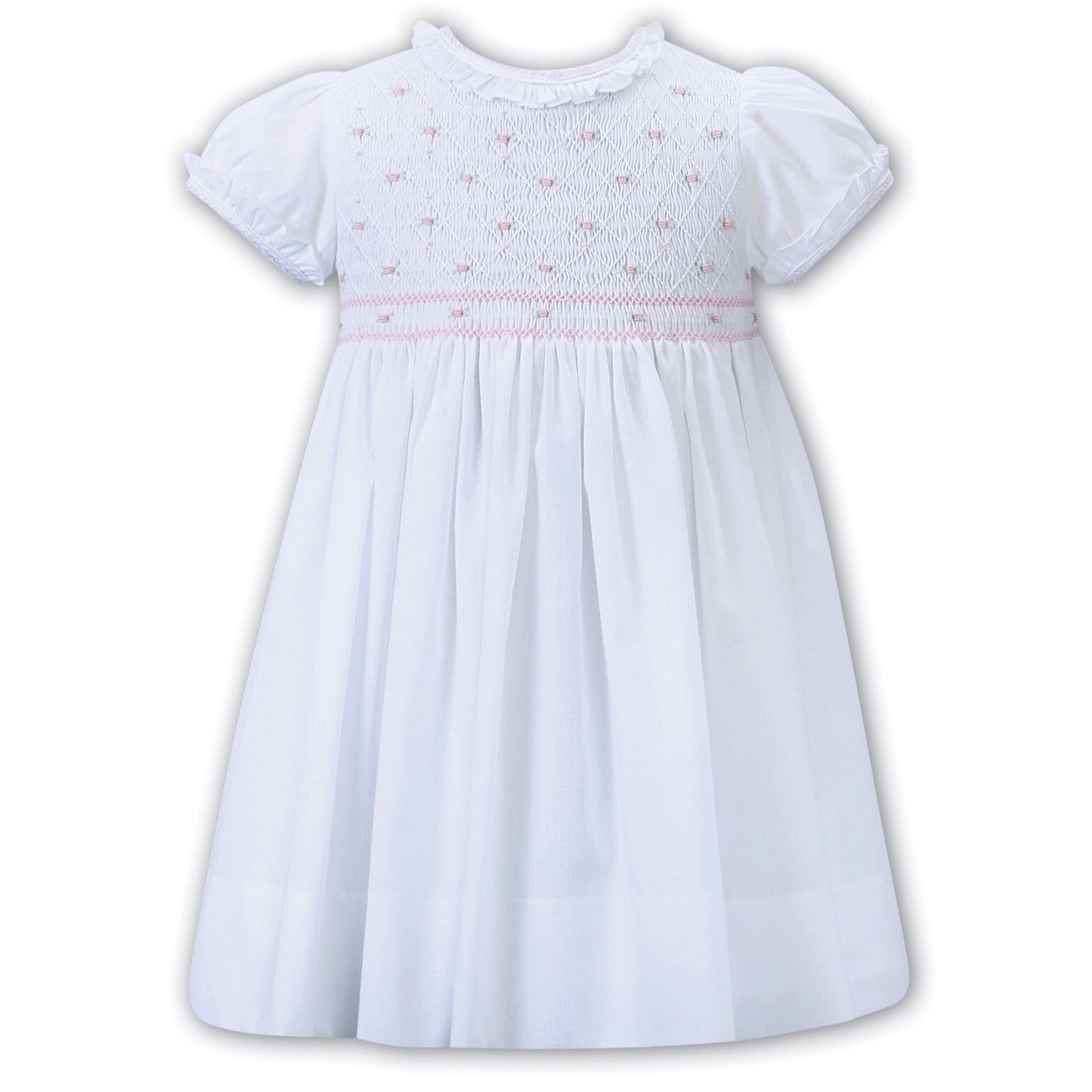 SARAH LOUISE -  Smock Short Set - Ivory main image 1