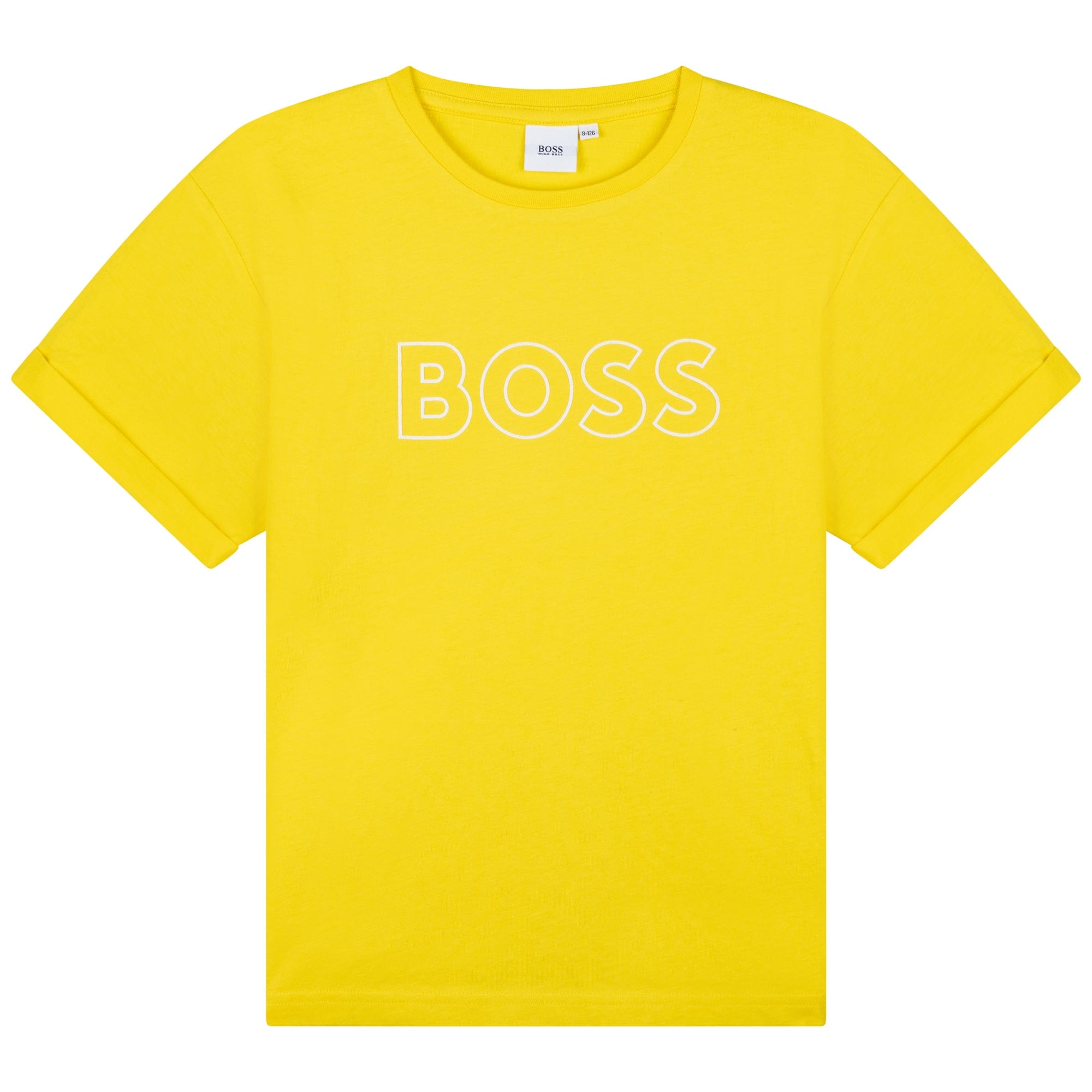 HUGO BOSS - Logo Tee-Shirt - Yellow