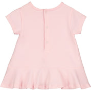 LITTLE A - Dream Voile Butterfly Print Leggings Set - Pink