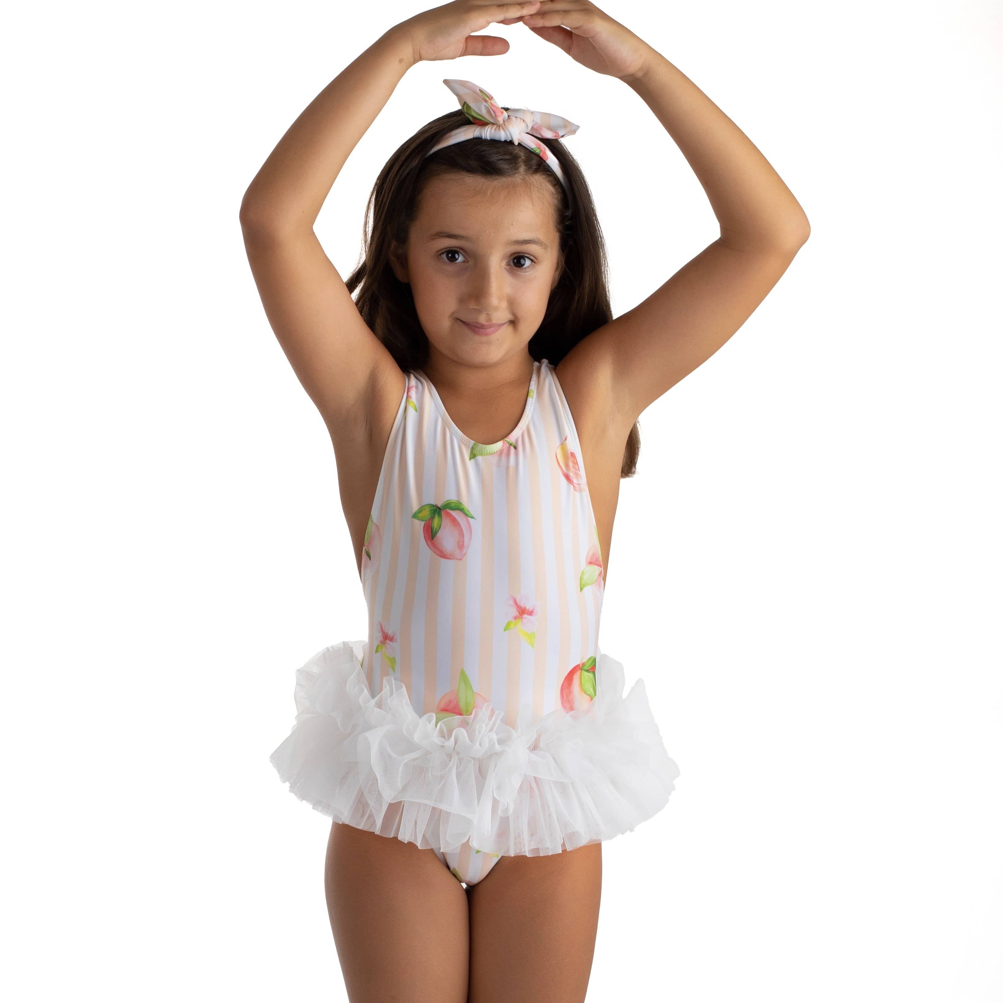 MEIA PATA - Tenerife Peaches Print Swimsuit