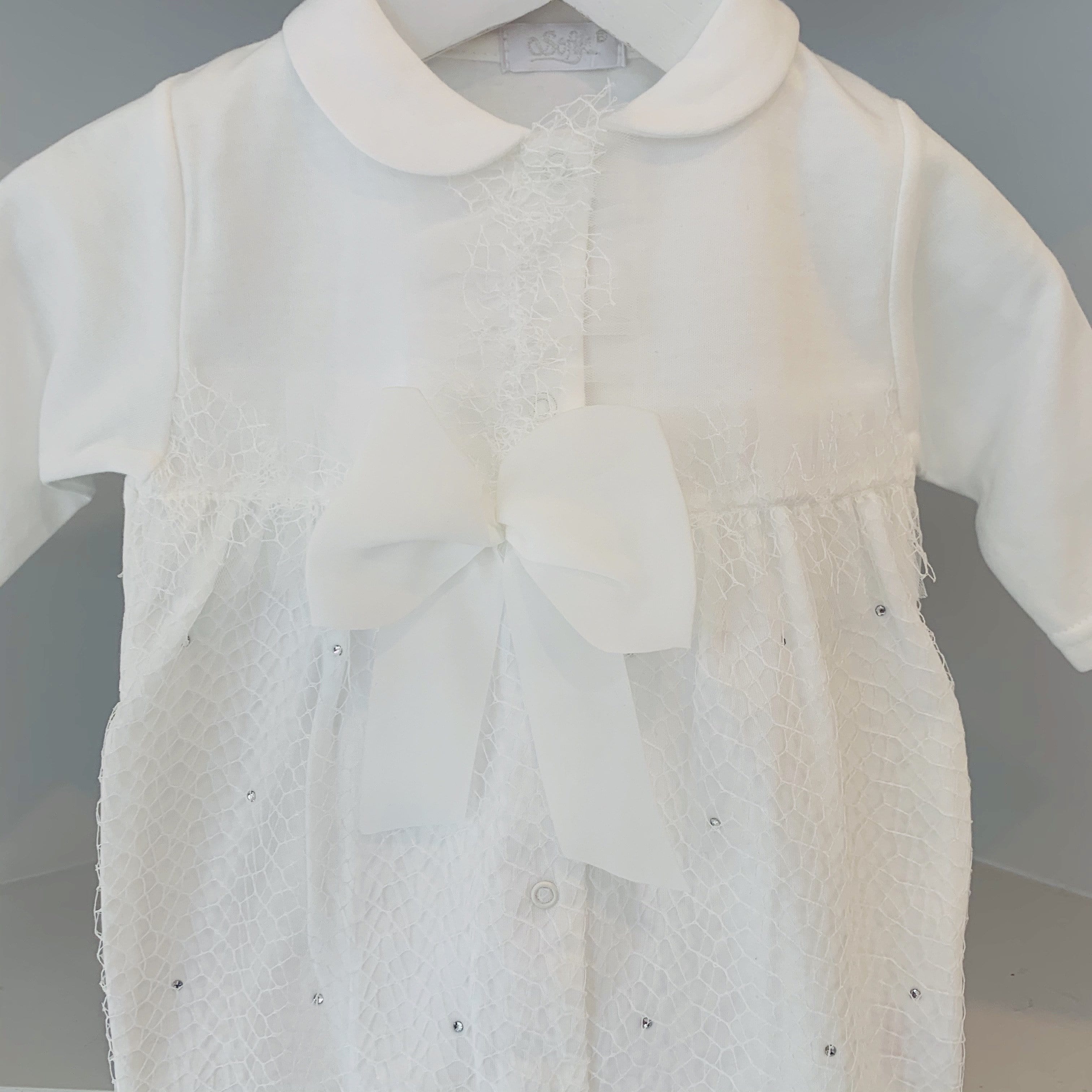 SOFIJA - Charlotte Babygrow - Cream