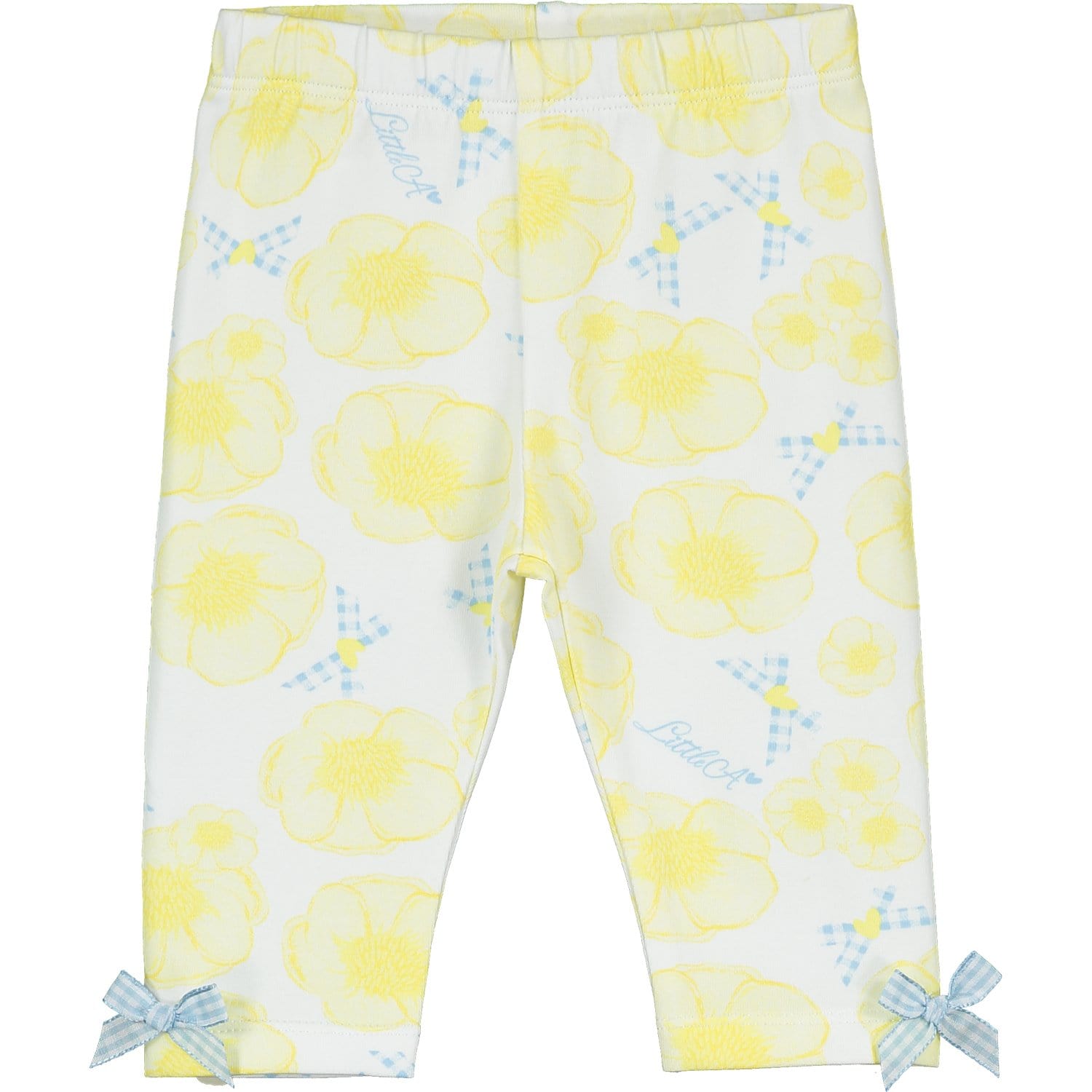 LITTLE A - Cali Buttercup Legging Set -  Lemon