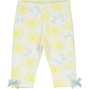 LITTLE A - Cali Buttercup Legging Set -  Lemon