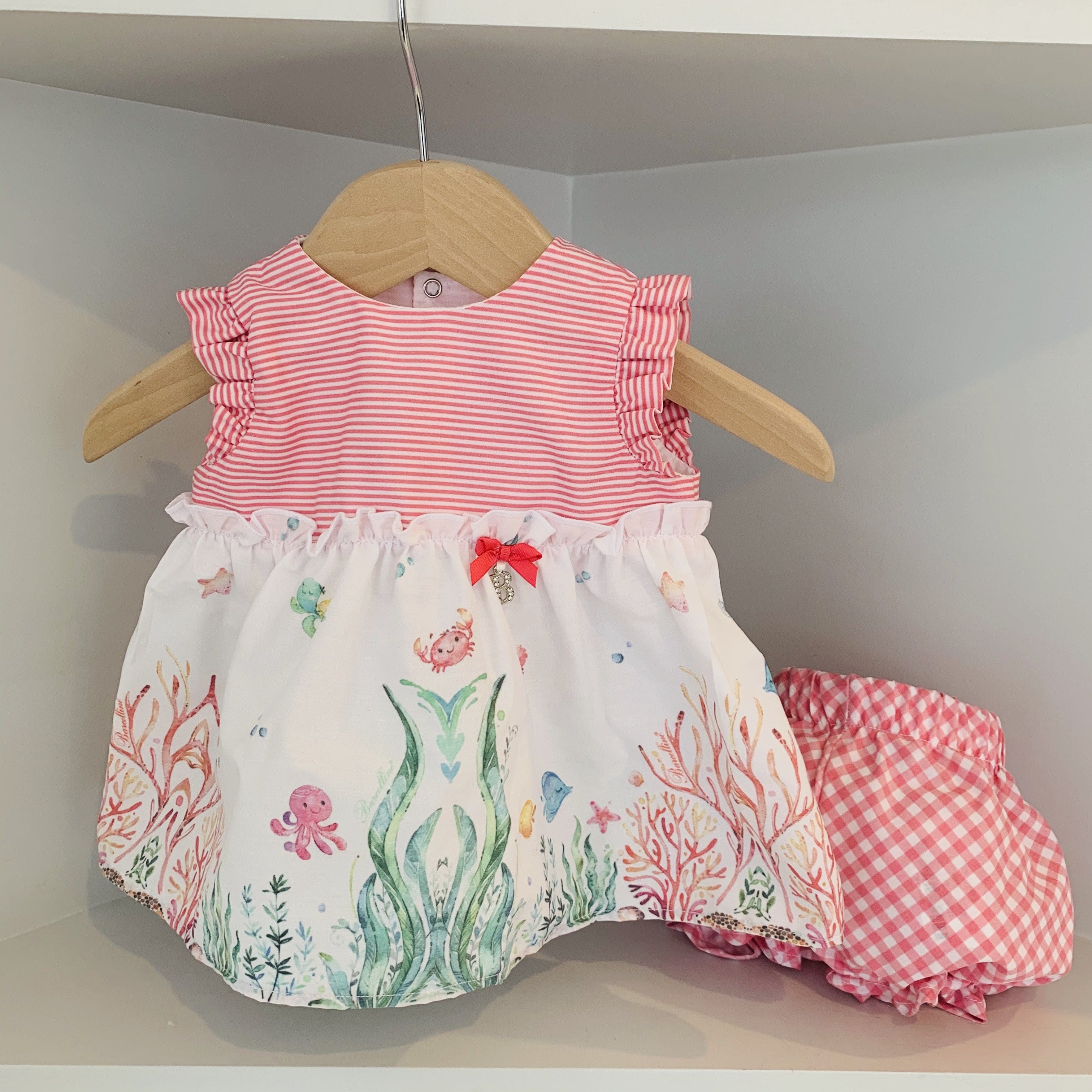 BARCELLINO LUXURY BOW DRESS