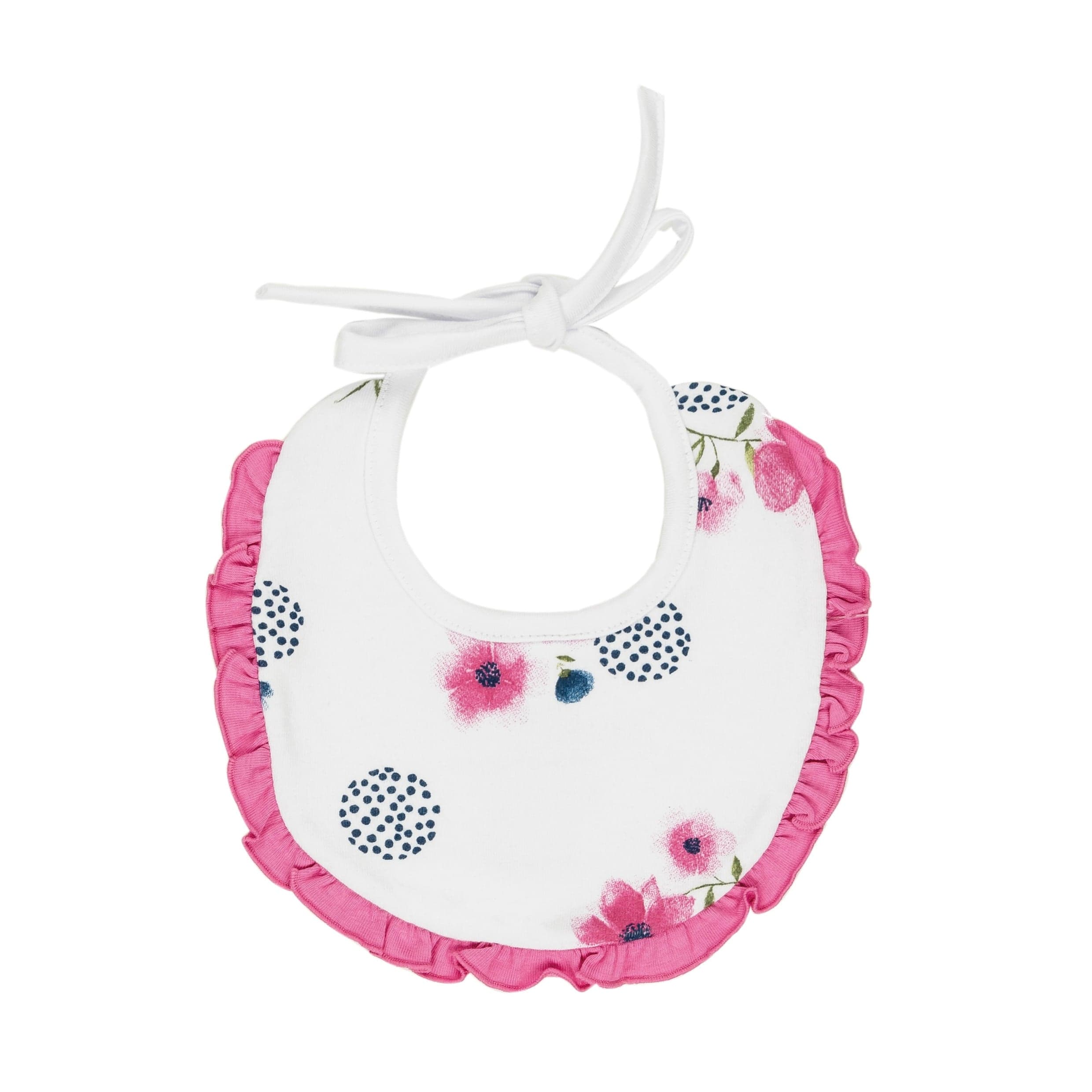 EVERYTHING MUST CHANGE - Pink Floral Bib - Pink
