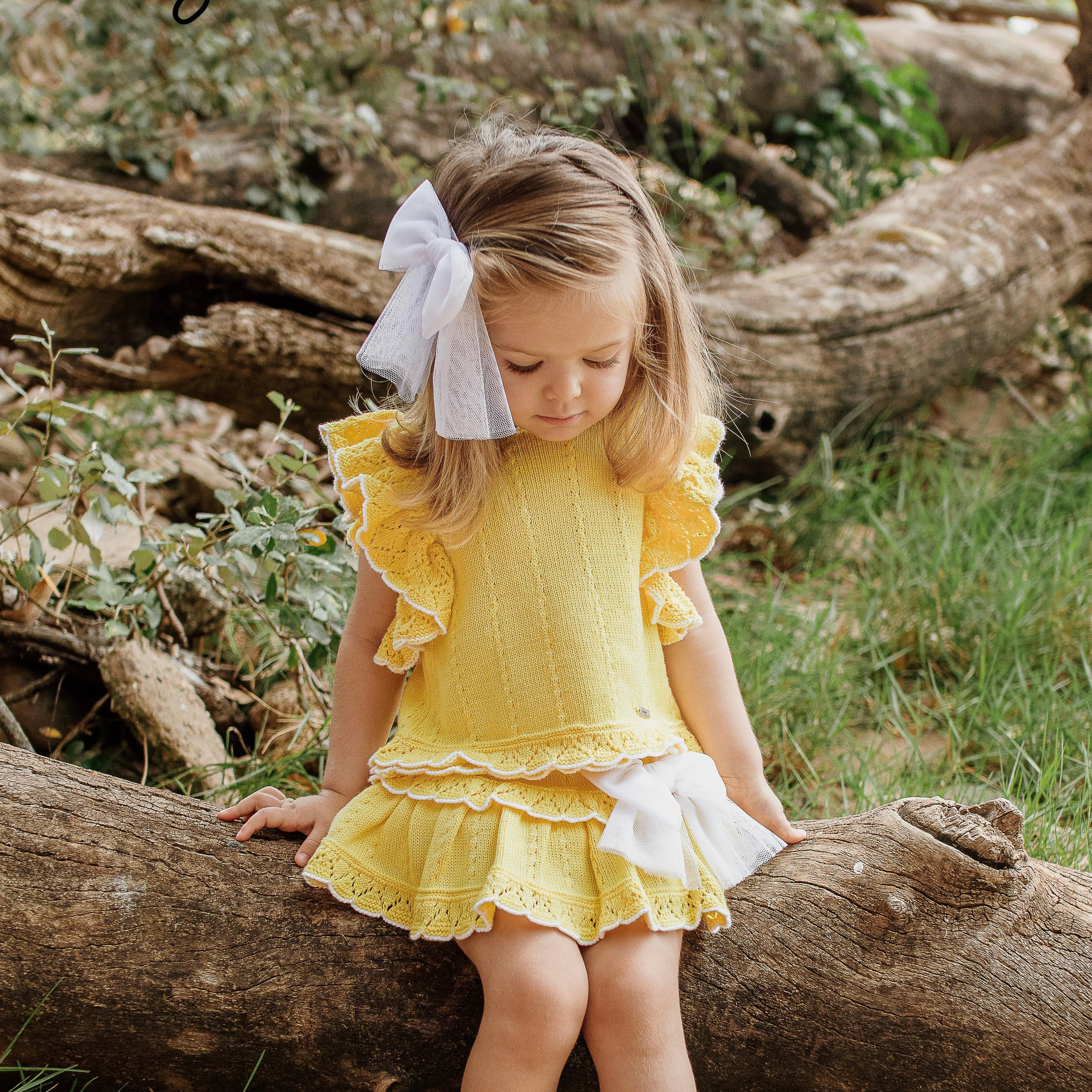 Rahigo - Two Piece Jam Pant Set -  Yellow