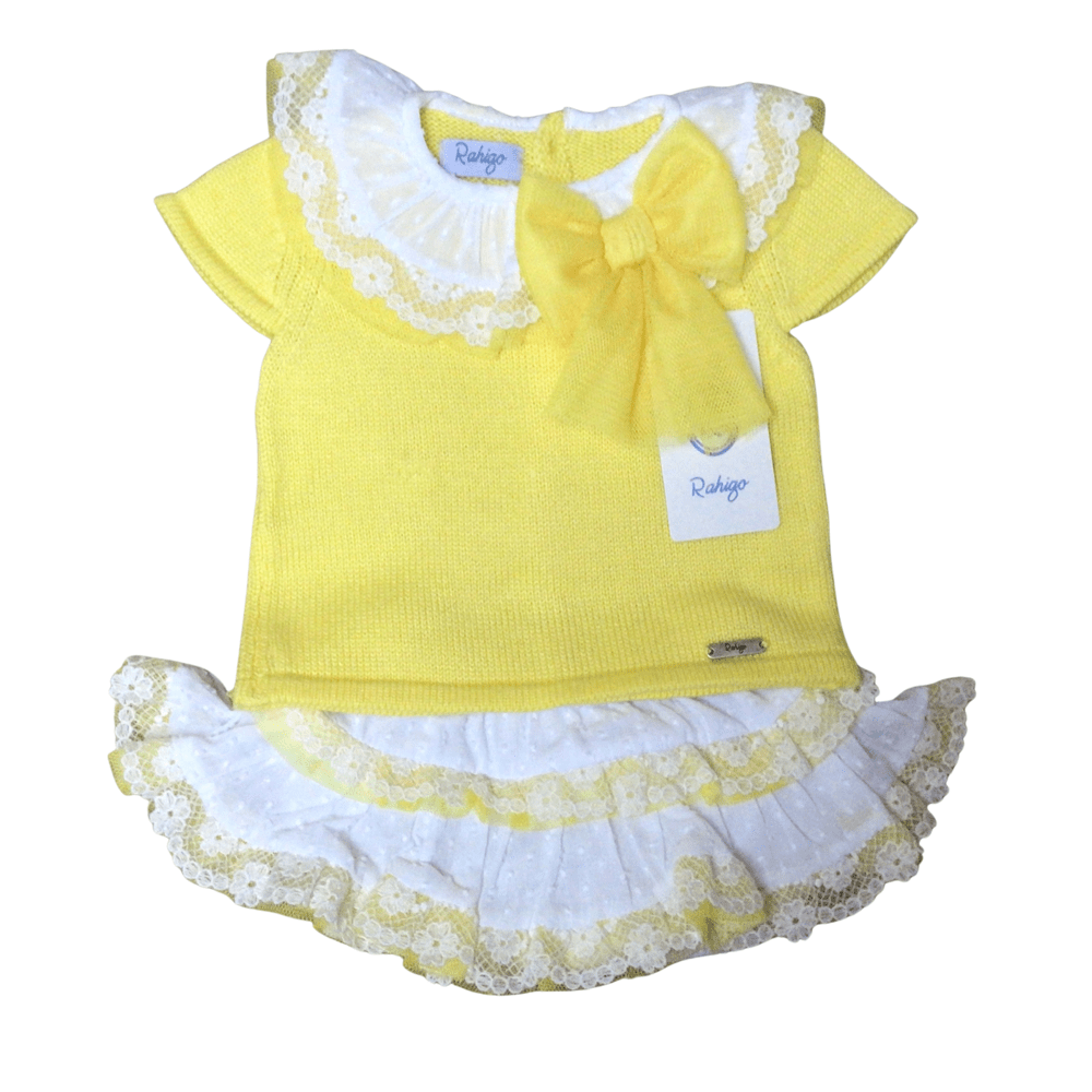 Rahigo - Two Piece Fairisle Short Set - Navy main image 1