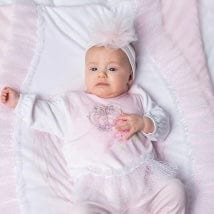 SOFIJA - Ubranko Ismena Babygrow - White