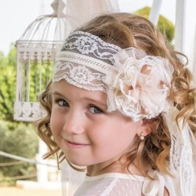 BABINE - Ceremonial Hairpiece - Cream