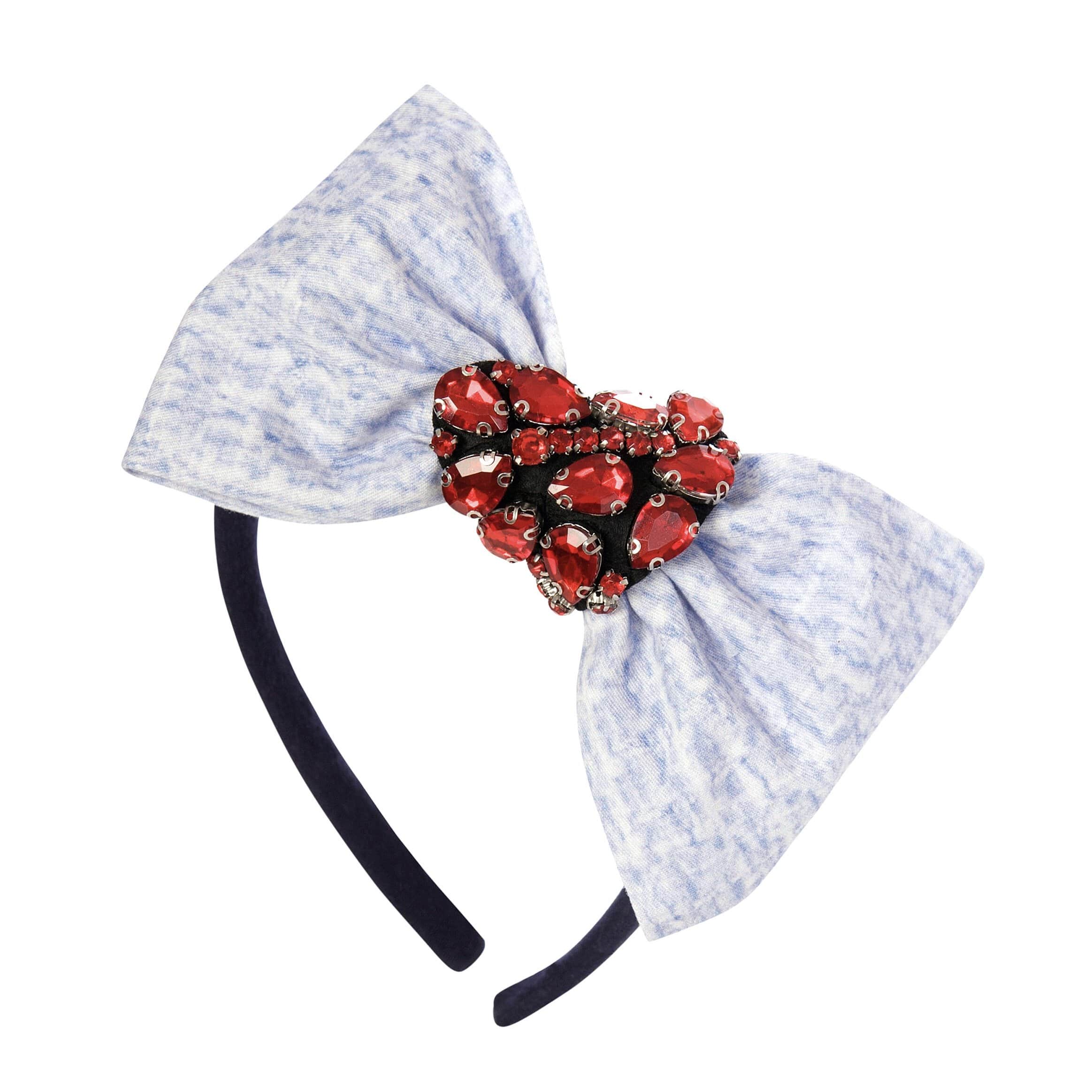 BALLOON CHIC - Jewel Hairband   - Blue