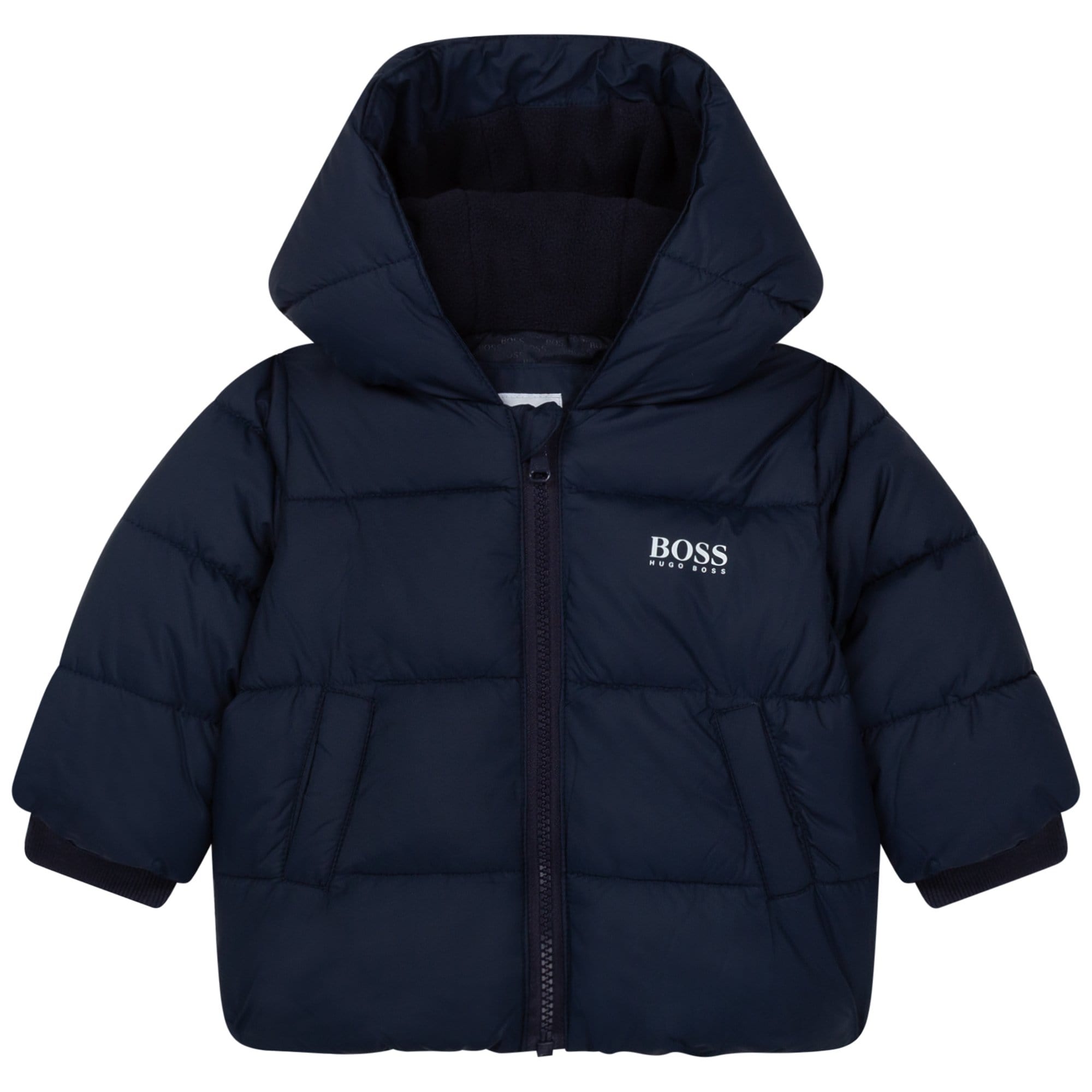 HUGO BOSS - Padded Jacket -  Navy