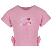 LAPIN HOUSE - Lips & Hearts Short Set - Pink