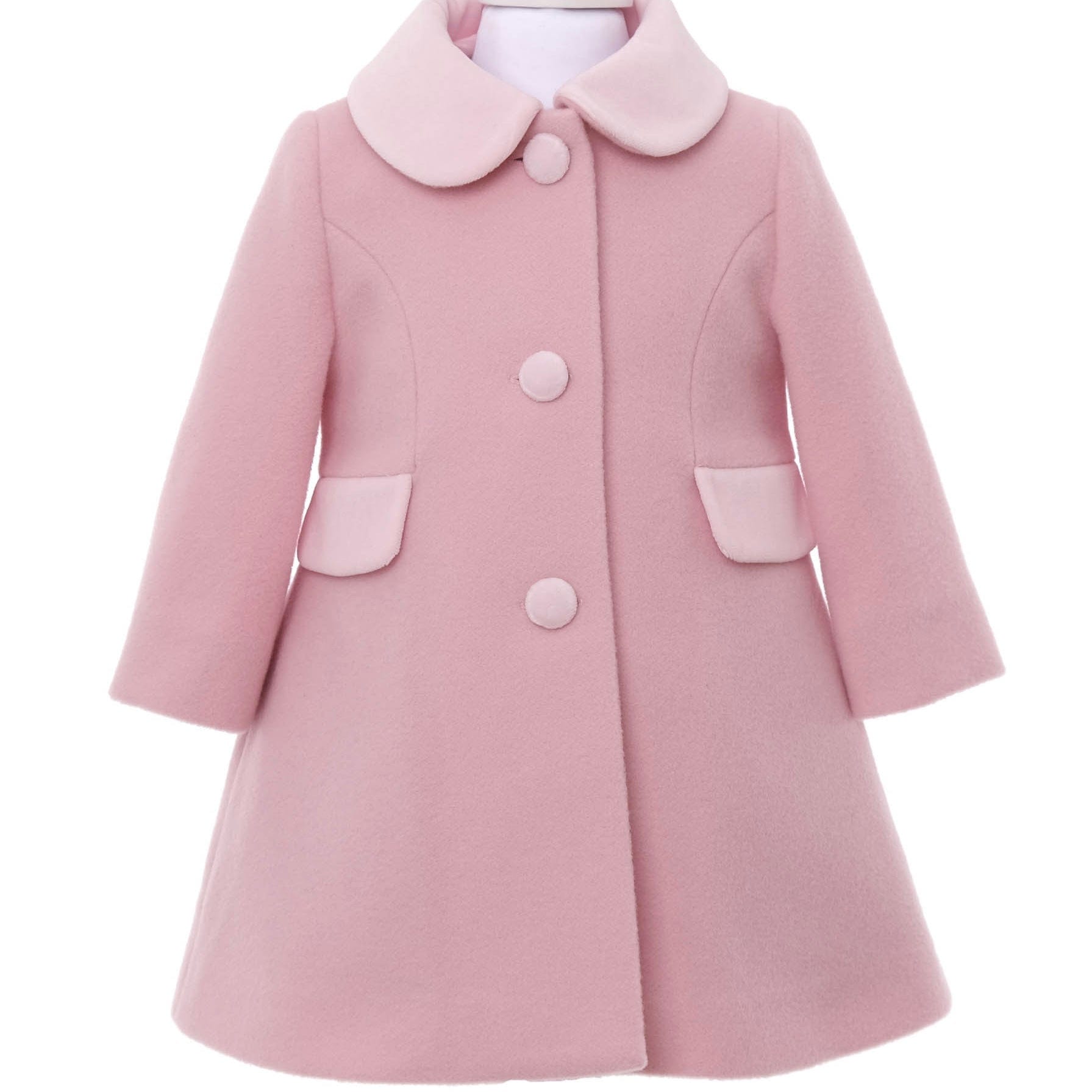 Bimbalo Traditional Wool Coat Pink