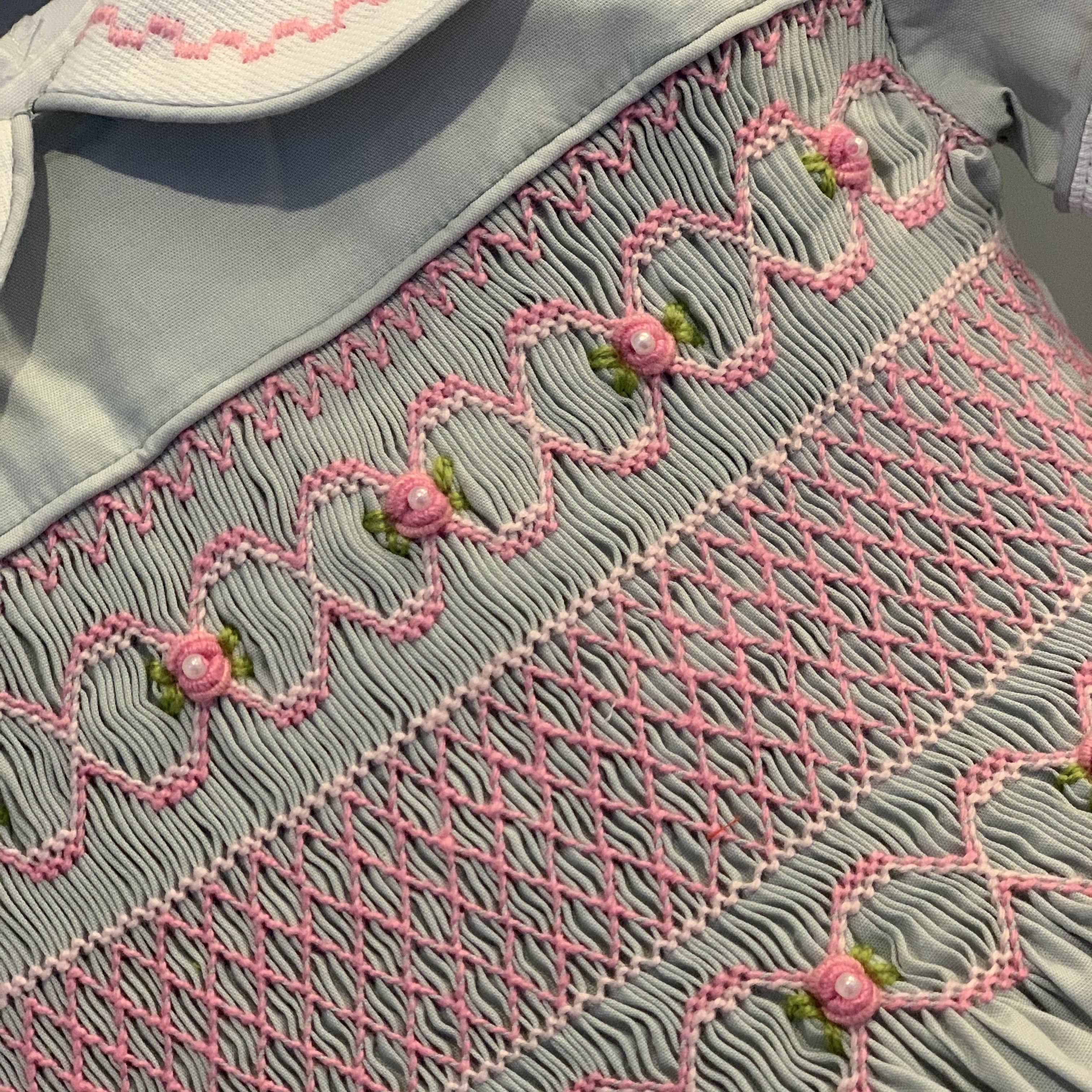 HANDMADE GRACE GREY SMOCK