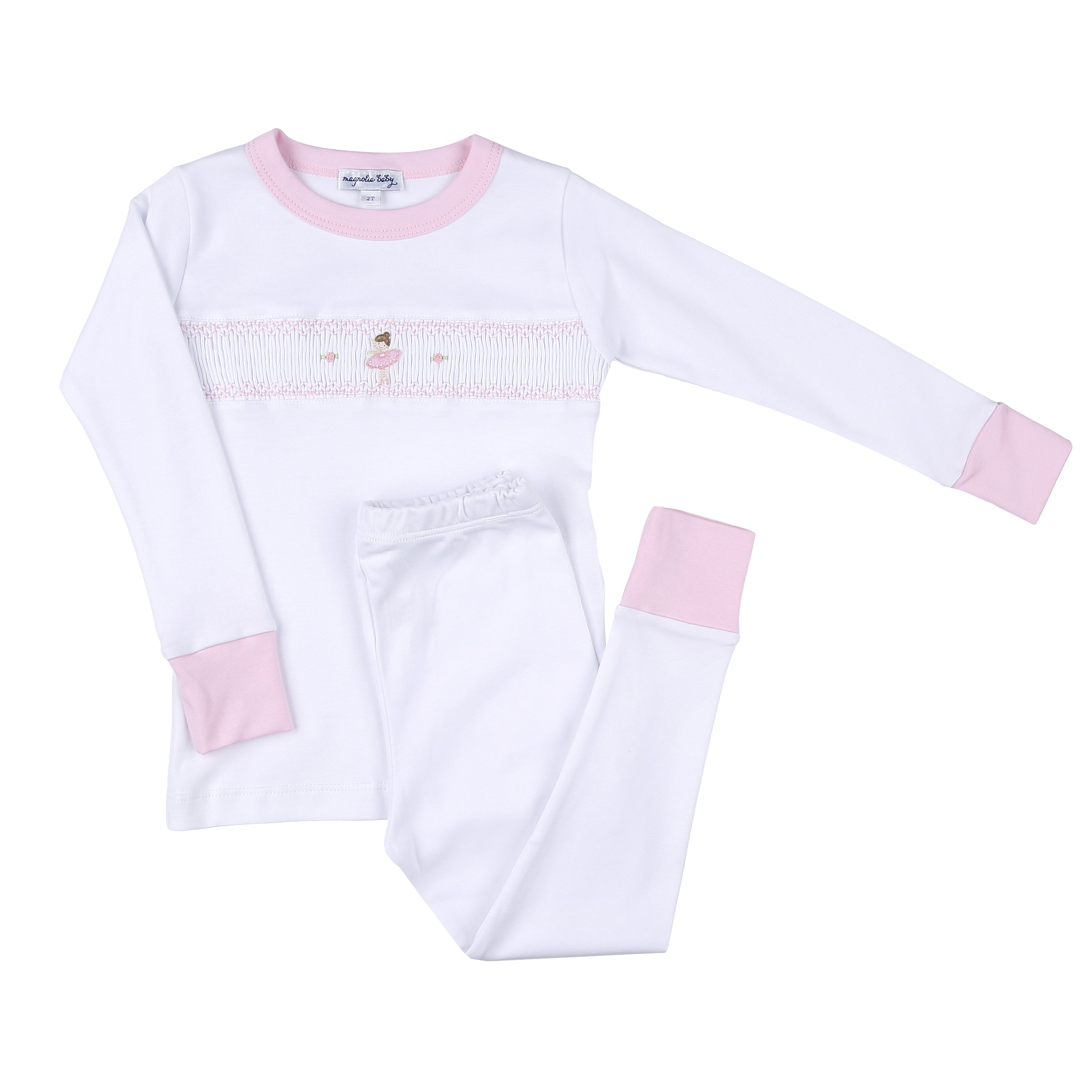 MAGNOLIA BABY - Cora & Cooper Classics Smocked Pyjamas - Red