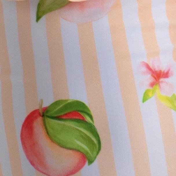 MEIA PATA - Peaches Scrunchie Hair Bow