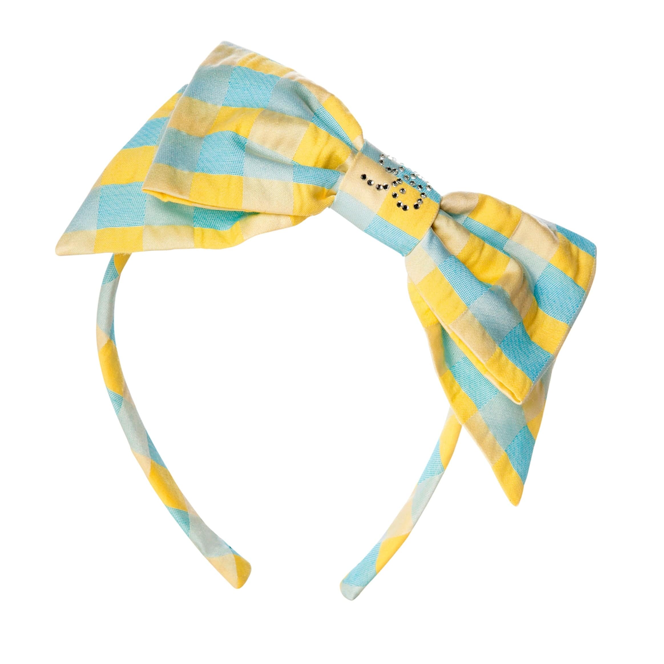 BALLOON CHIC - Check Hairband - Yellow