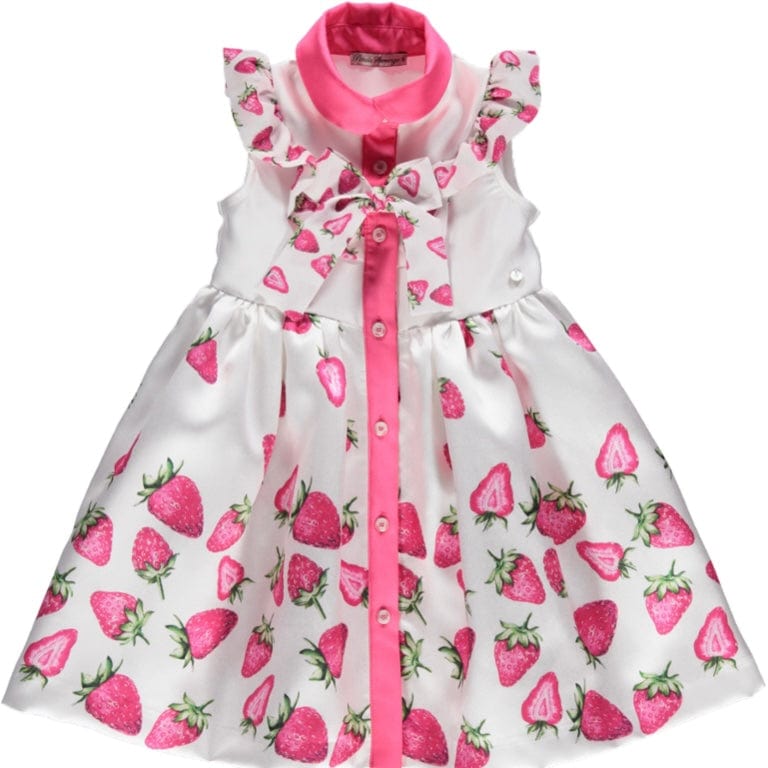 PICCOLA SPERANZA - Strawberry Blouse Dress - Pink