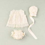 COCOTE - Three Piece Dress Set - Cream