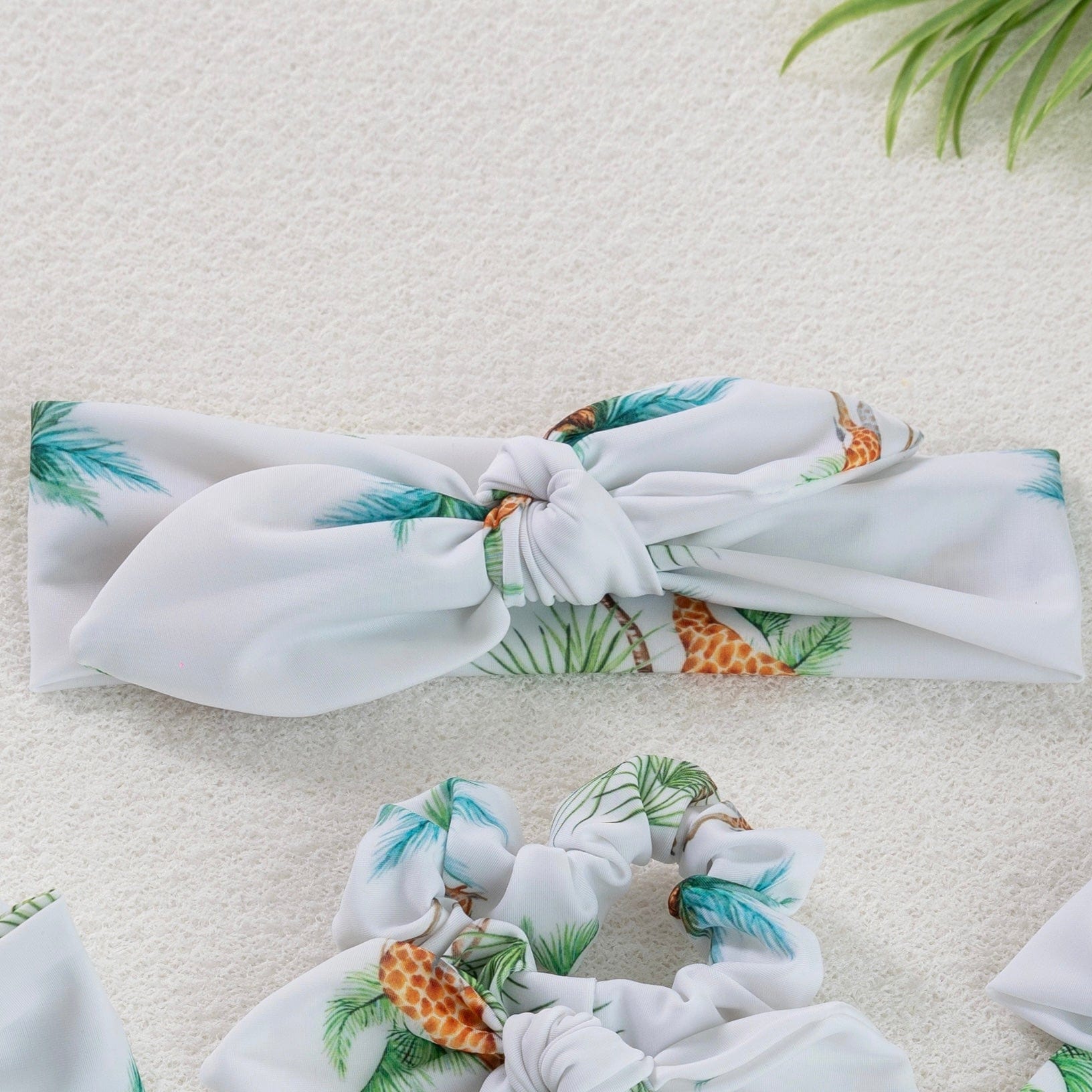 MEIA PATA - Giraffe Hair Ribbon - Green