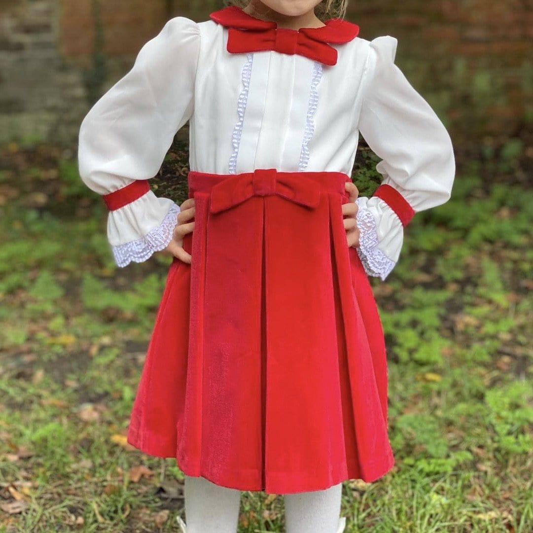 strapless open back dress Luxury childrenswear clothing rental for all occasions – Babu main image 1