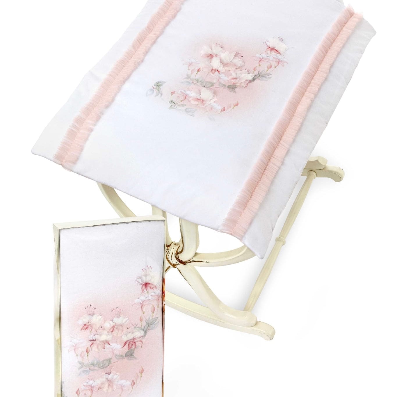 SOFIJA - Peonia Blanket - White main image 1