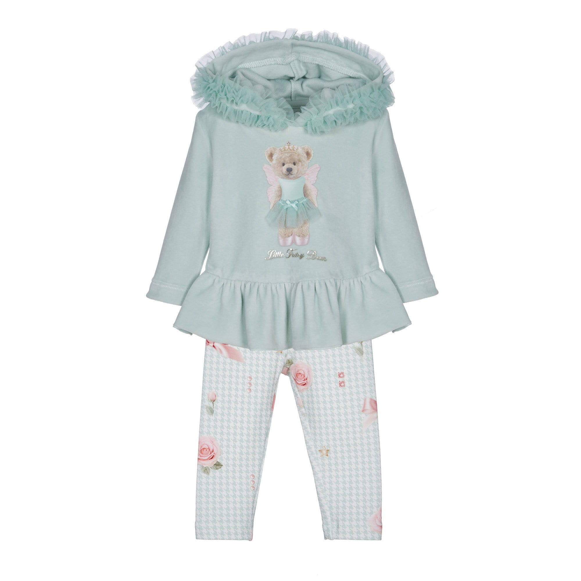 LAPIN HOUSE -  Fairy Bear Legging Set - Mint