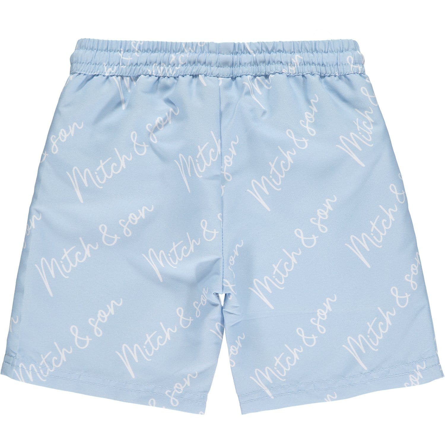 MITCH & SON - Alberto Signature Swim Short - Pale Blue