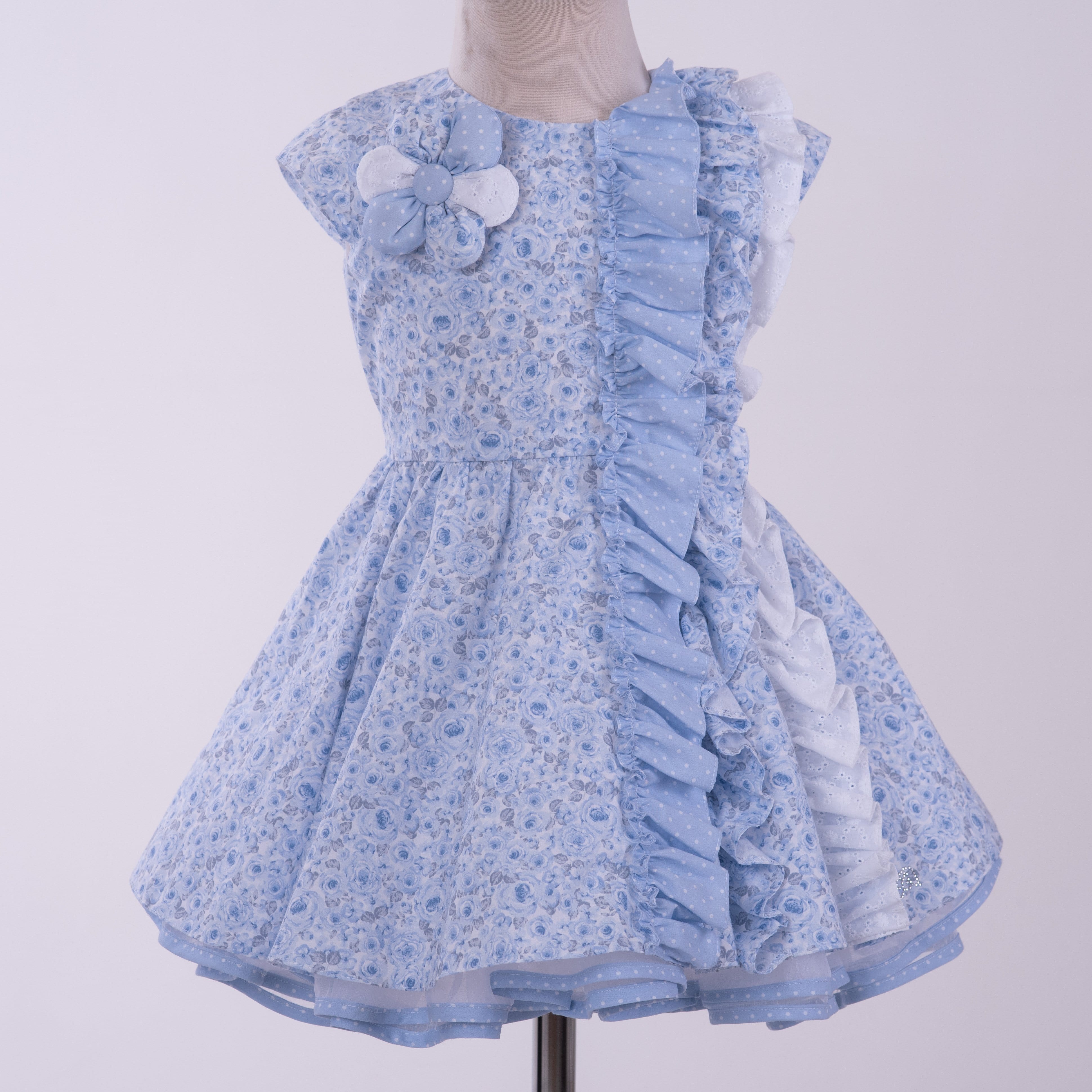Daga - Flower Dress - Blue