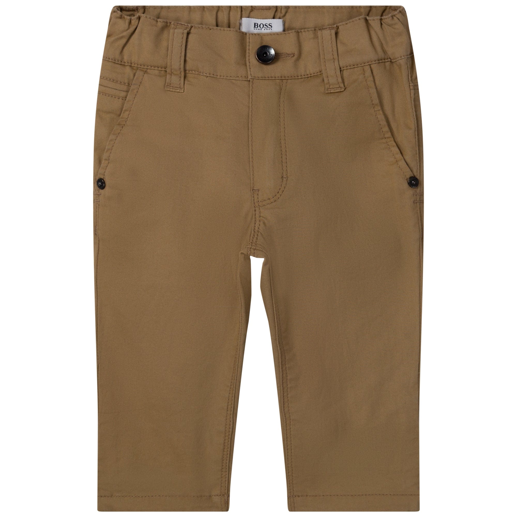 HUGO BOSS - Trousers - Stone