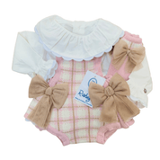 RAHIGO - Tartan Three Piece Set - Pink