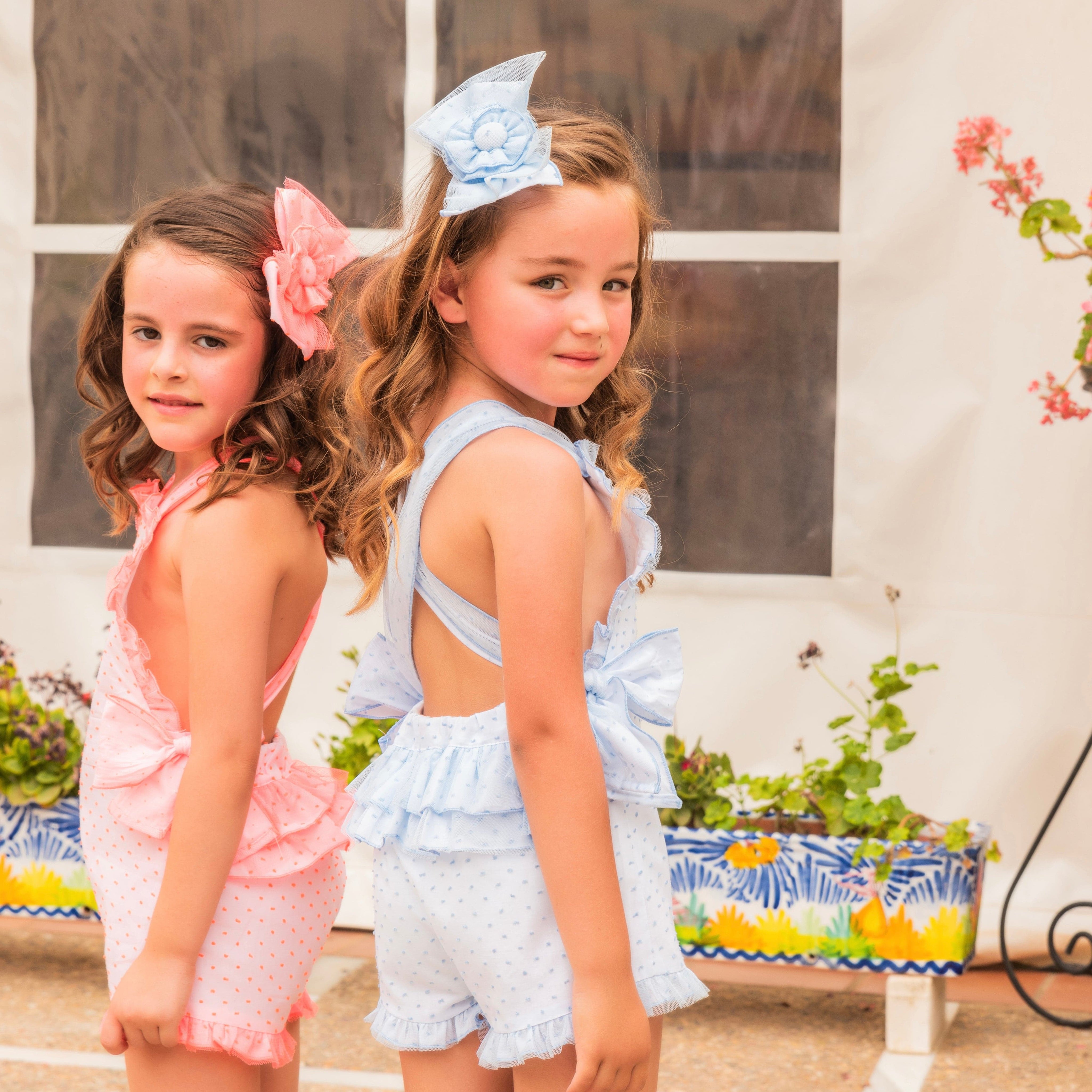 BABINE - Plumeti Playsuit - Blue