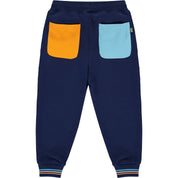 MITCH & SON - Chris Flag Logo Tracksuit - Navy