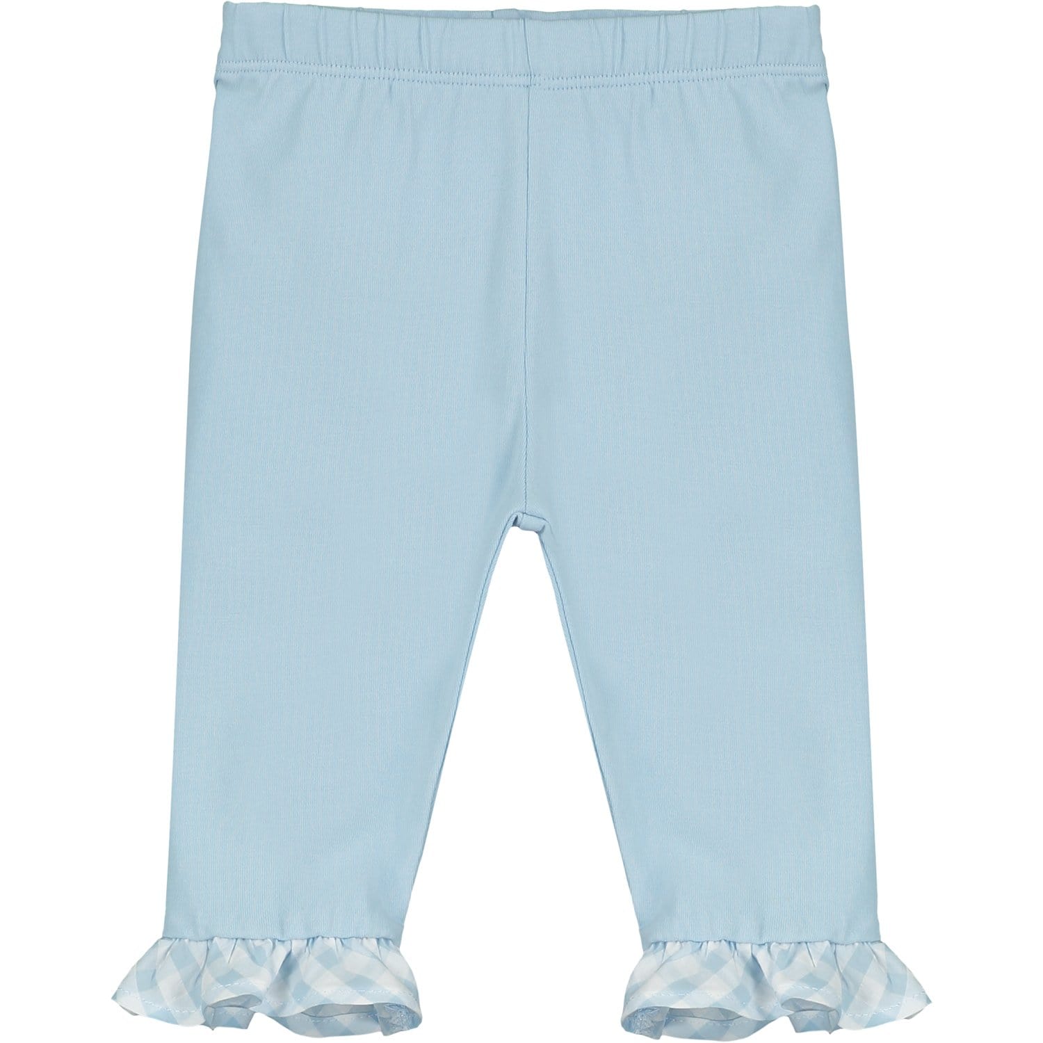 LITTLE A - Clara  Check Legging Set - Light Blue