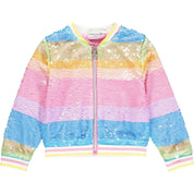 A DEE - Sequin  Rainbow Jacket