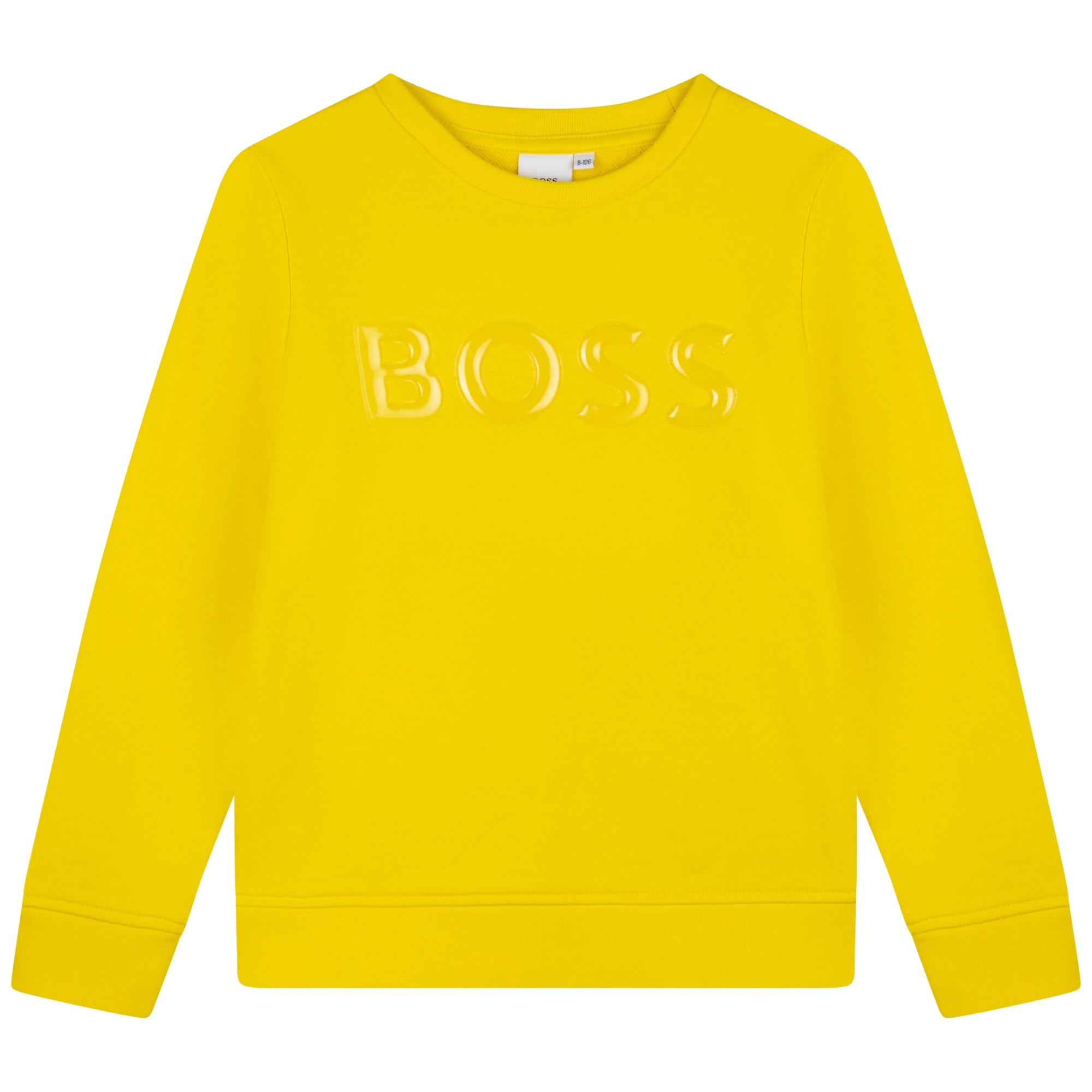 Hugo boss yellow on sale jumper