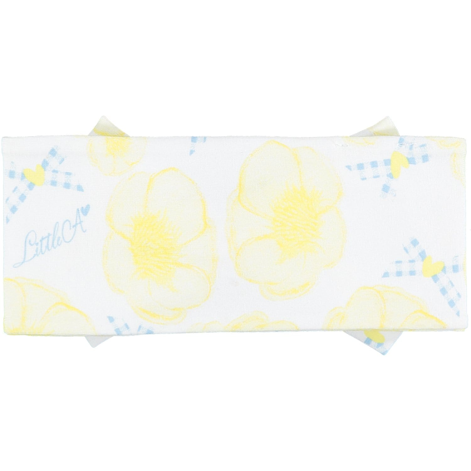 LITTLE A - Cassandra Bow Hairband - Lemon