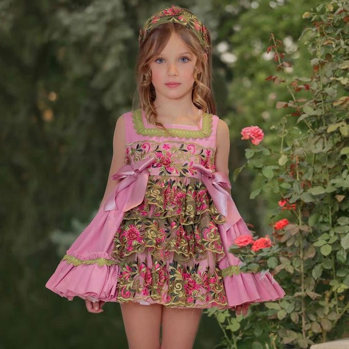 DUERME SAFILLA- Lior Dress & Hair Piece- Mink