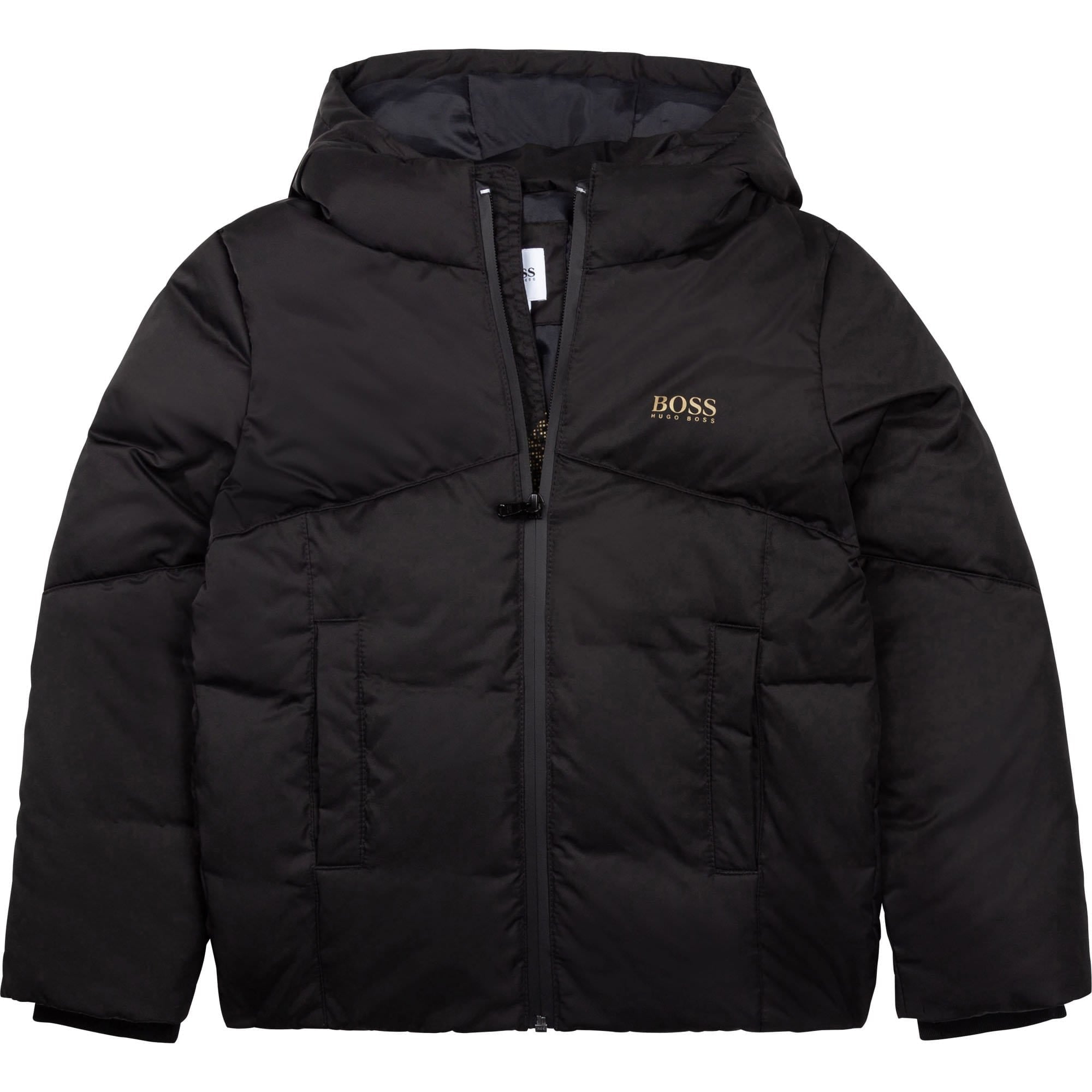 HUGO BOSS Gold Capsule Puffer Jacket Black