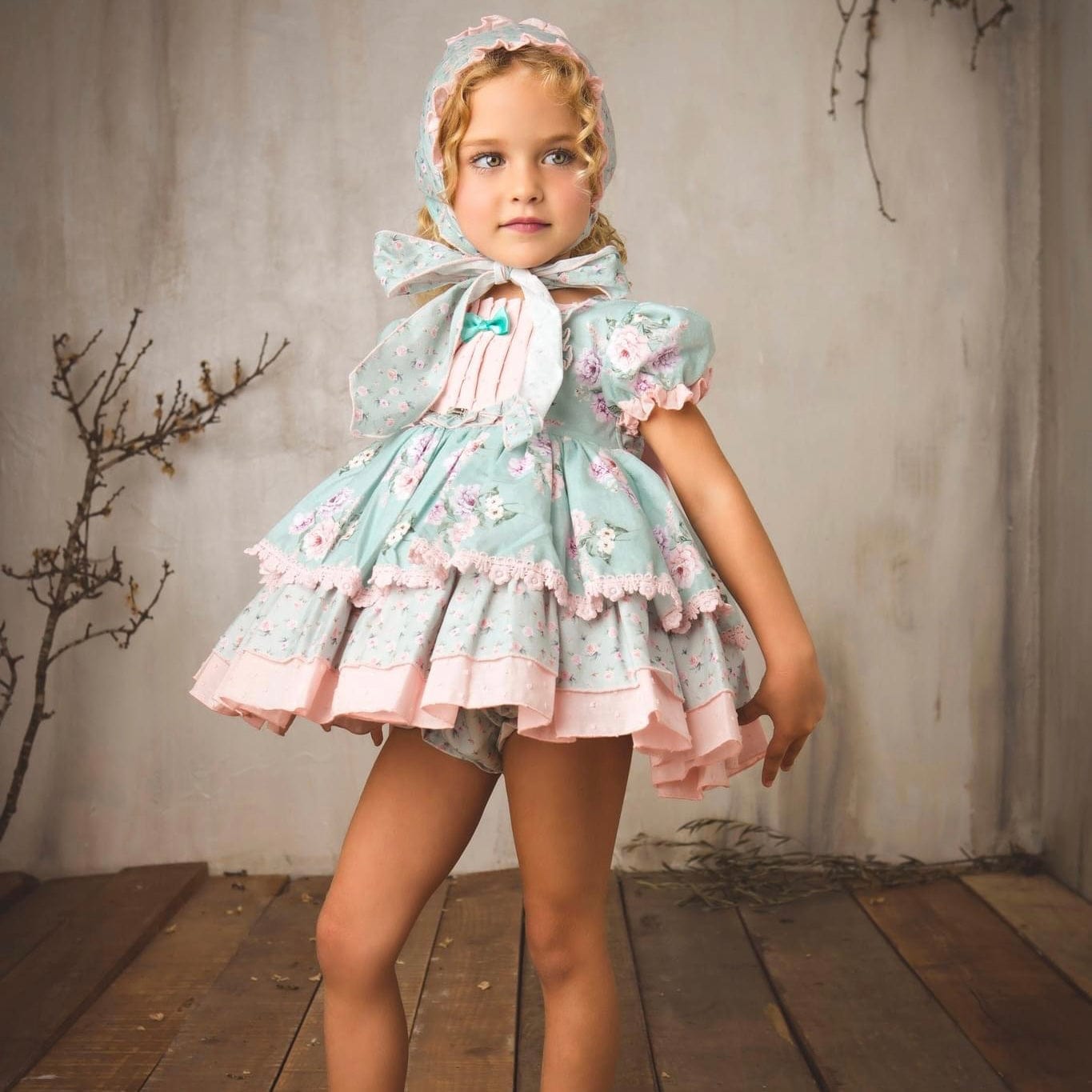 LA AMAPOLA - Valentina Baby Dress - Pinko