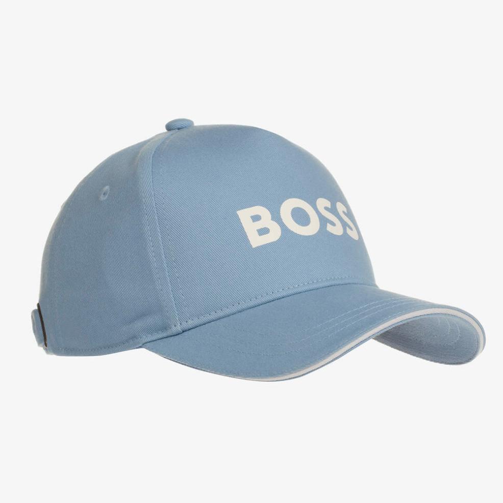 HUGO BOSS - Logo Cap -  Blue